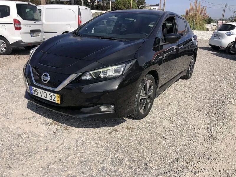 Preto Usado 2018 Nissan Leaf Tekna Citadino | € 13.999 (Bom preço) - Imagem 1/4