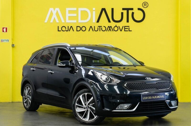 Azul Usado 2018 Kia Niro SUV | € 17.800 (Preço elevado) - Imagem 1/4