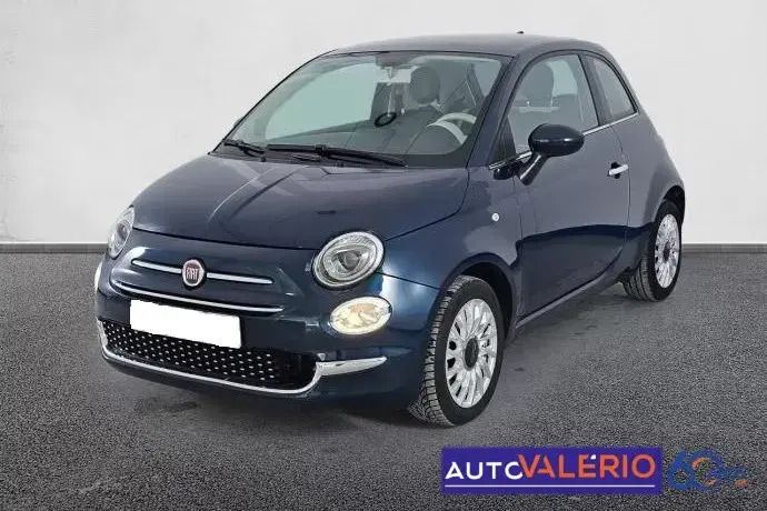 Azul Usado 2020 Fiat 500 Lounge Citadino | € 10.950 (Bom preço) - Imagem 1/1