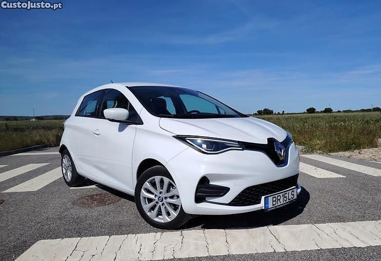 Branco Usado 2020 Renault Zoe Experience Citadino | € 11.999 (Super Preço) - Imagem 1/1