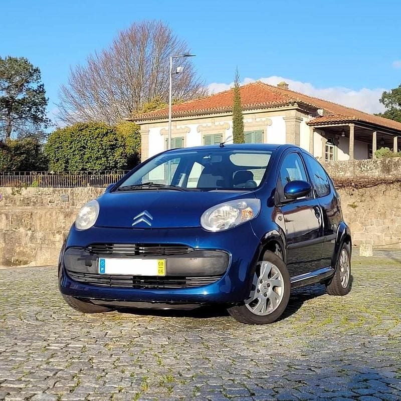 Azul Usado 2008 Citroën C1 Citadino | € 5.750 (Preço justo) - Imagem 1/1