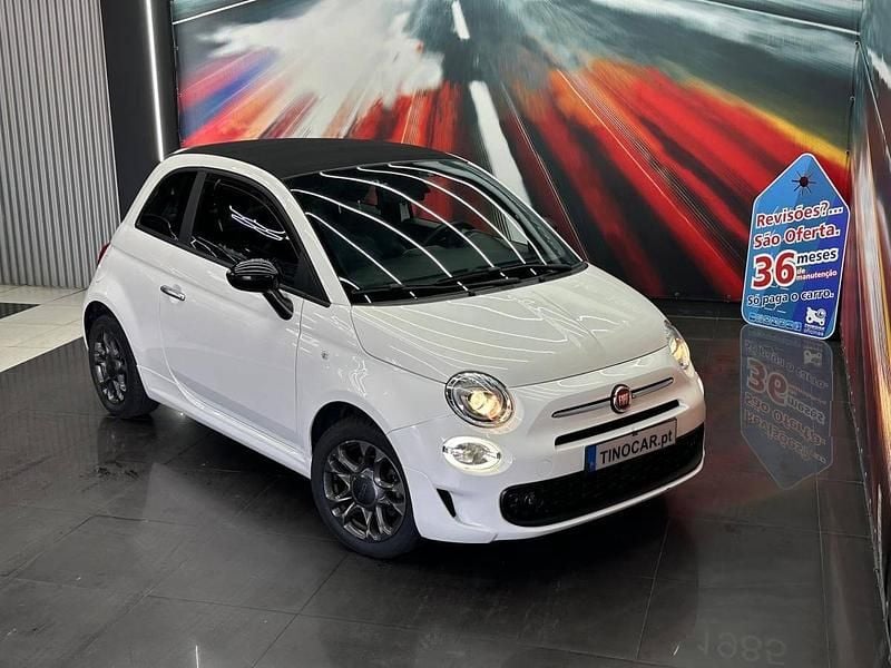 Branco Usado 2021 Fiat 500C Cabrios | € 12.599 (Preço justo) - Imagem 1/4