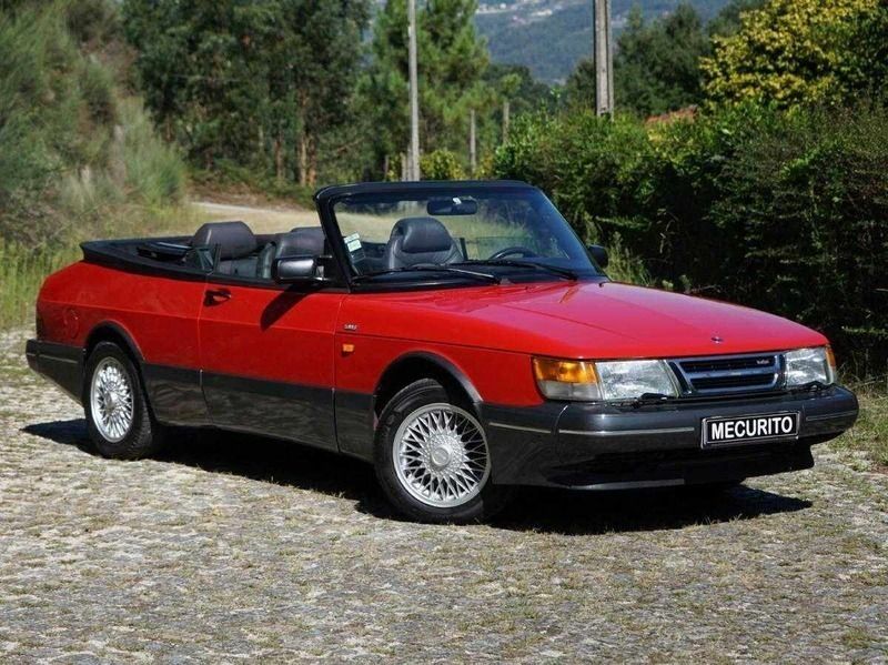 Vermelho Usado 1992 Saab 900 Cabriolet Cabrios | € 24.750 - Imagem 1/4