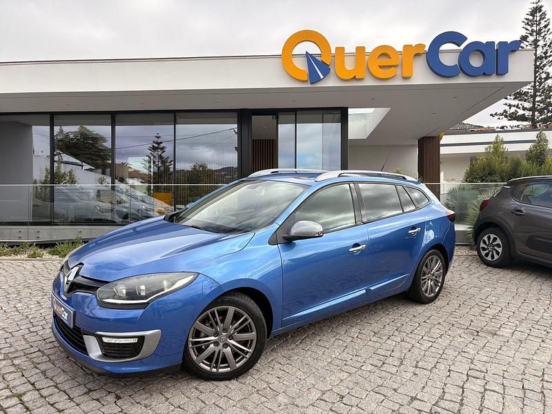 Azul Usado 2014 Renault Mégane GT Line GT-Line Carrinha | € 9.900 (Preço justo) - Imagem 1/4