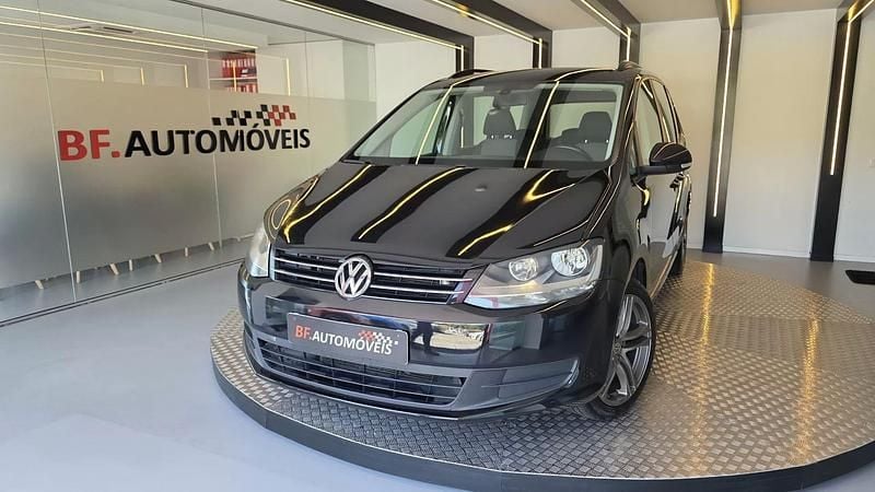Preto Usado 2011 VW Sharan Monovolume | € 10.900 - Imagem 1/4