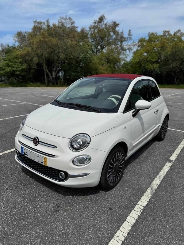 Branco Usado 2017 Fiat 500 Cabrios | € 13.000 (Preço justo) - Imagem 1/4