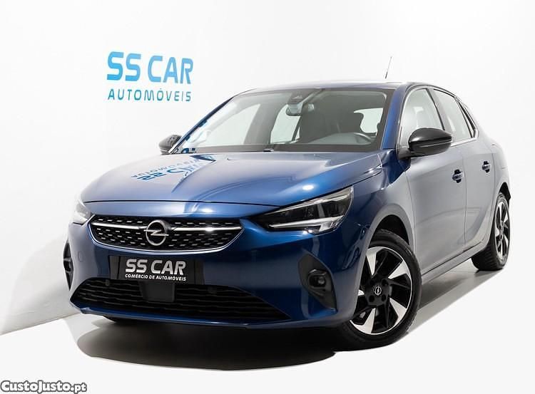 Azul Usado 2020 Opel Corsa-e Elegance Citadino | € 14.450 (Preço justo) - Imagem 1/1