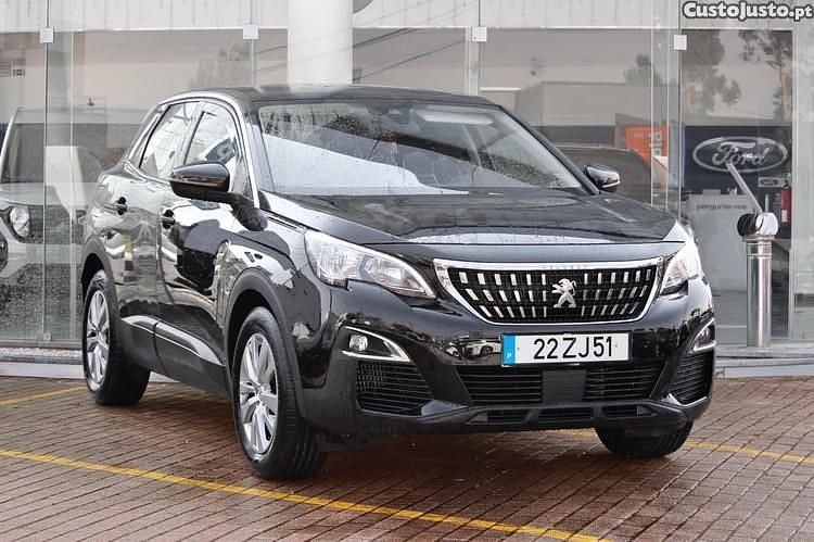 Preto Usado 2019 Peugeot 3008 Active SUV | € 19.750 (Preço justo) - Imagem 1/1