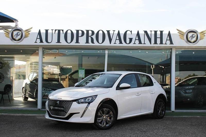 Branco Usado 2021 Peugeot e-208 Business-Line Citadino | € 17.900 (Preço justo) - Imagem 1/4