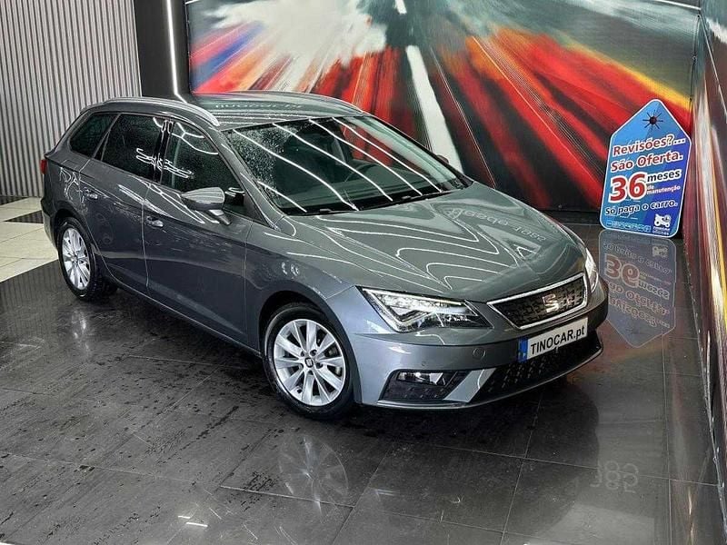Cinzento Usado 2018 Seat Leon ST Carrinha | € 12.499 - Imagem 1/4