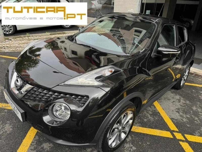 Preto Usado 2015 Nissan Juke Tekna SUV | € 12.900 (Preço justo) - Imagem 1/4