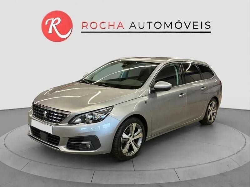 Cinza Usado 2020 Peugeot 308 SW S Carrinha | € 12.990 - Imagem 1/4