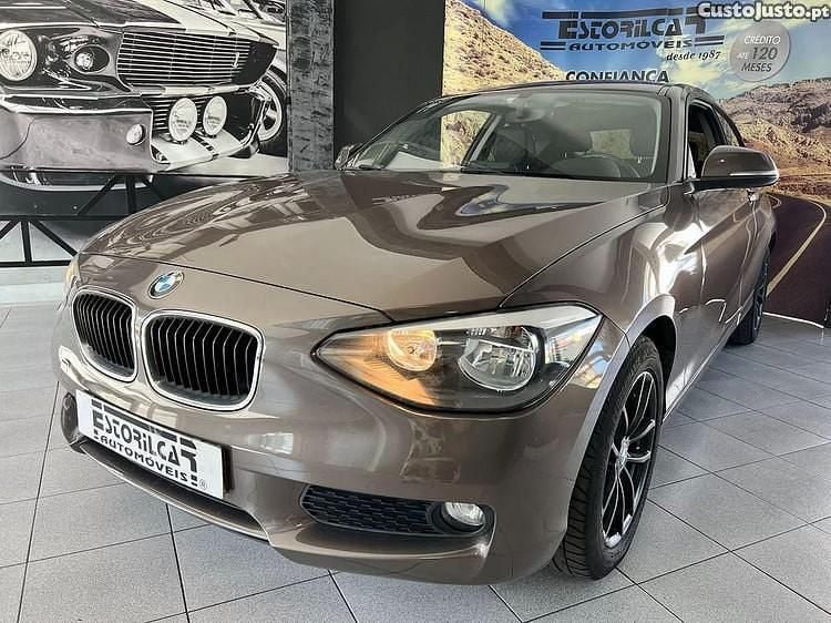 Castanho Usado 2014 BMW 116 Efficient Dynamics Citadino | € 12.800 (Preço justo) - Imagem 1/1