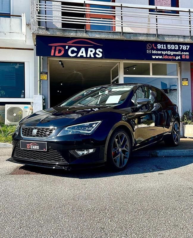 Preto Usado 2015 Seat Leon FR | € 16.990 (Preço justo) - Imagem 1/4
