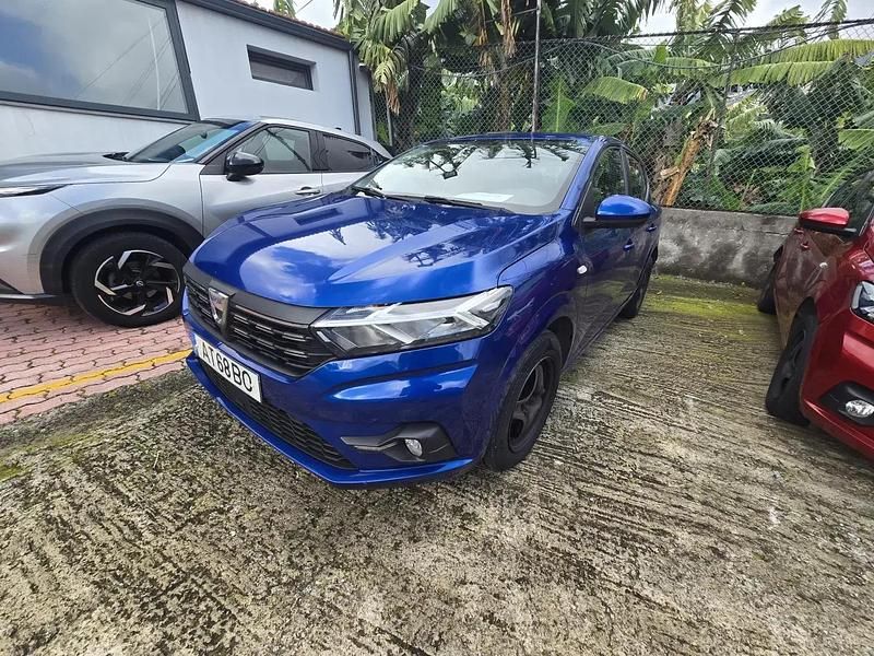 Azul Usado 2022 Dacia Sandero Comfort | € 14.950 (Preço justo) - Imagem 1/4