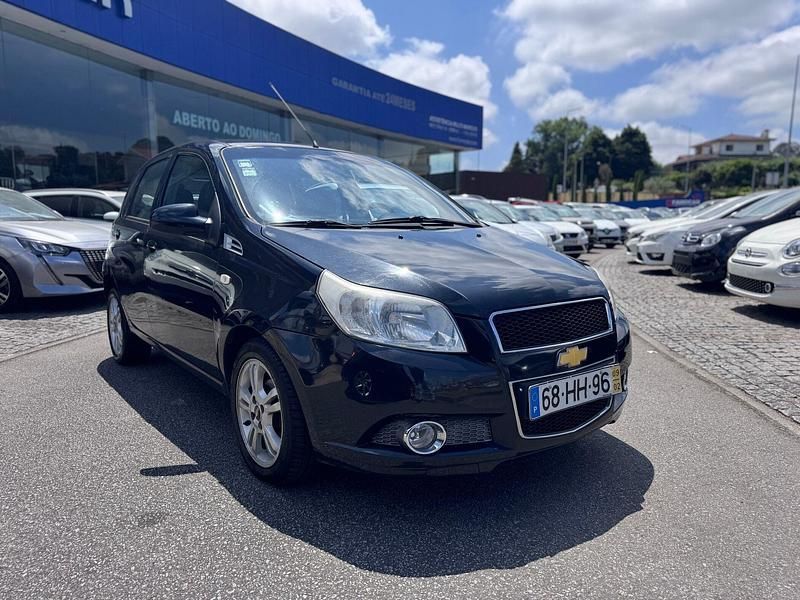 Preto Usado 2009 Chevrolet Aveo LS Citadino | € 4.380 (Super Preço) - Imagem 1/4