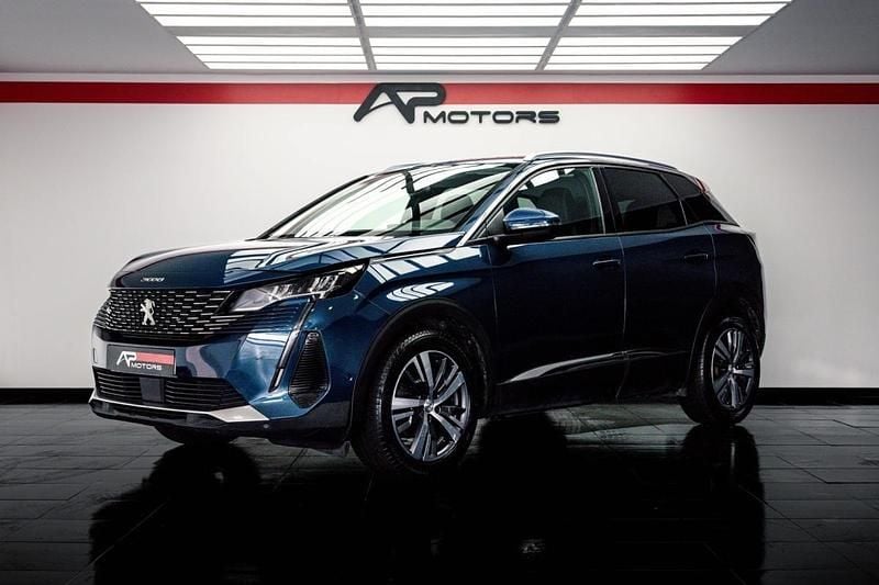 Azul Usado 2021 Peugeot 3008 | € 21.000 (Bom preço) - Imagem 1/4