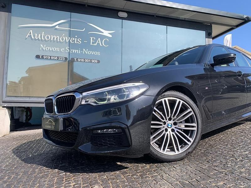 Usado BMW 518 150 HP (110 kW) 2018 Preto Sedan