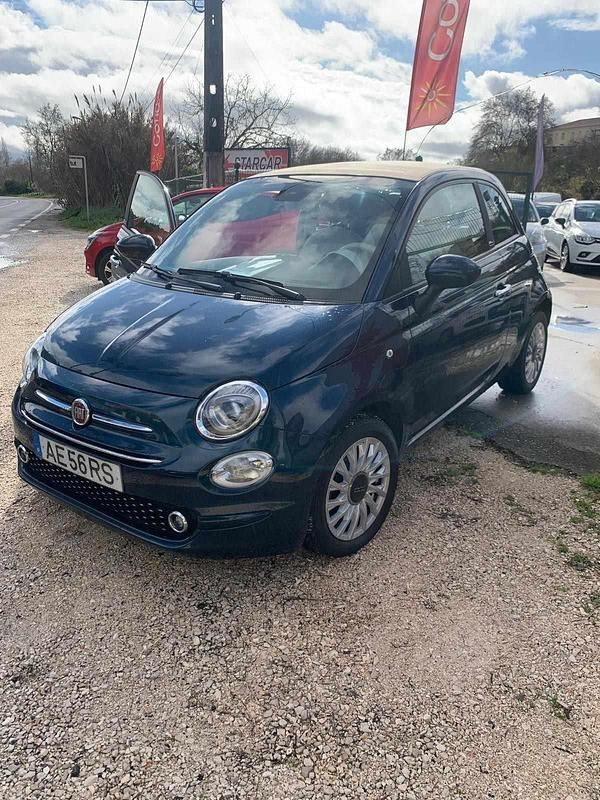 Azul Usado 2020 Fiat 500C Cabrios | € 13.900 (Preço elevado) - Imagem 1/4