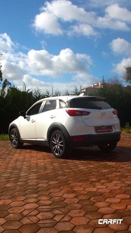 Usado Mazda CX-3 105 HP (77 kW) 2017 Branco SUV