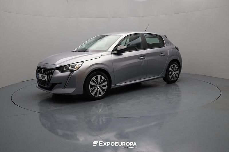 Prata Usado 2023 Peugeot 208 Active Citadino | € 20.990 (Caro) - Imagem 1/4