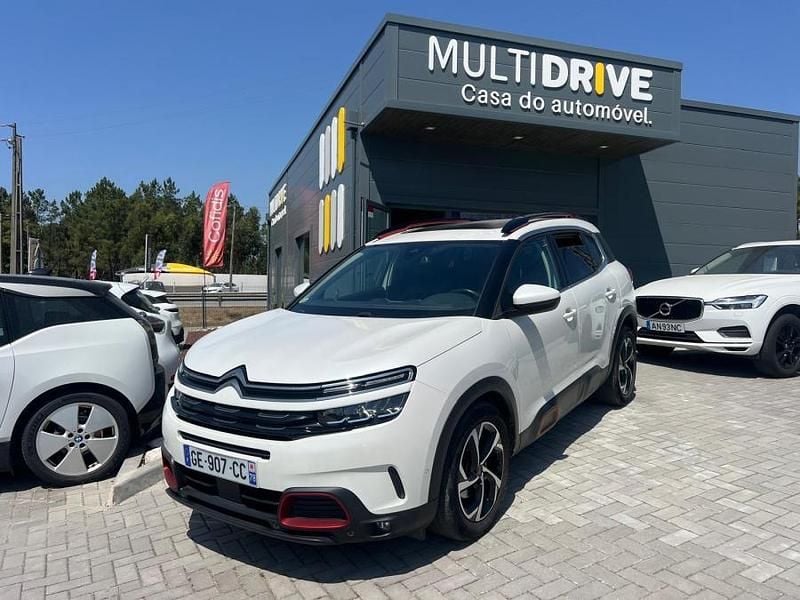 Branco Usado 2022 Citroën C5 Aircross PureTech SUV | € 22.000 (Preço justo) - Imagem 1/4