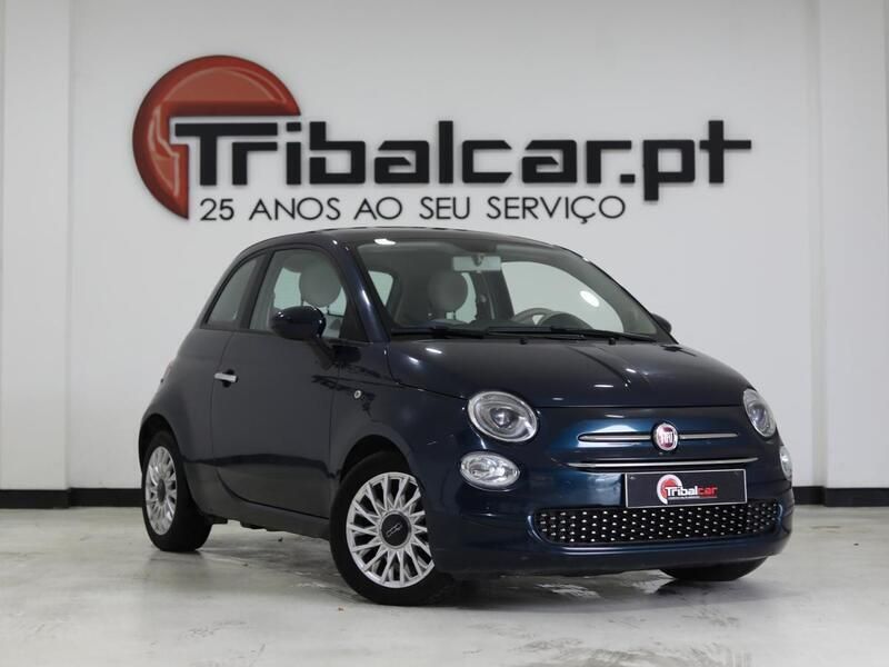 Azul Usado 2020 Fiat 500 | € 11.900 (Preço justo) - Imagem 1/4