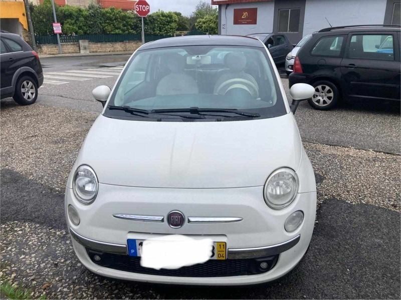 Branco Usado 2011 Fiat 500 Citadino | € 5.900 (Preço justo) - Imagem 1/4