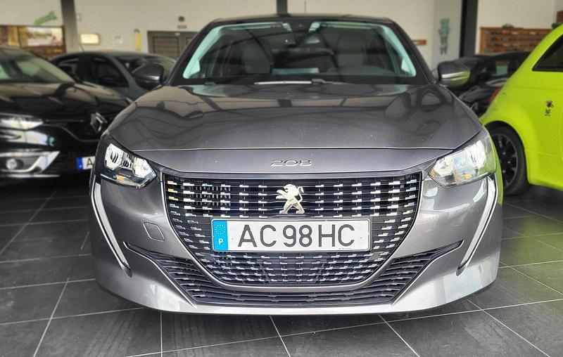 Usado Peugeot 208 Allure 101 HP (74 kW) 2020 Cinza Citadino