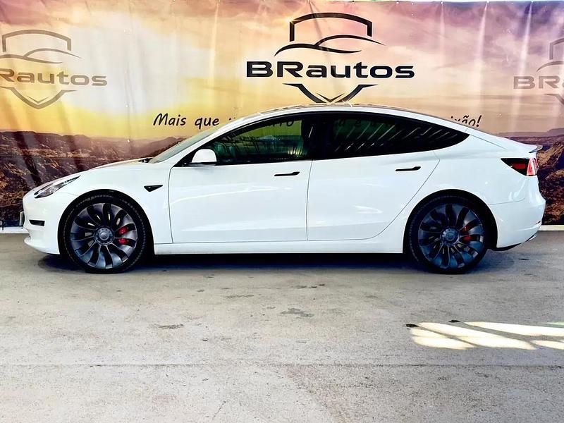 Usado Tesla Model 3 Performance 377 kW (513 HP) 2022 Branco Sedan