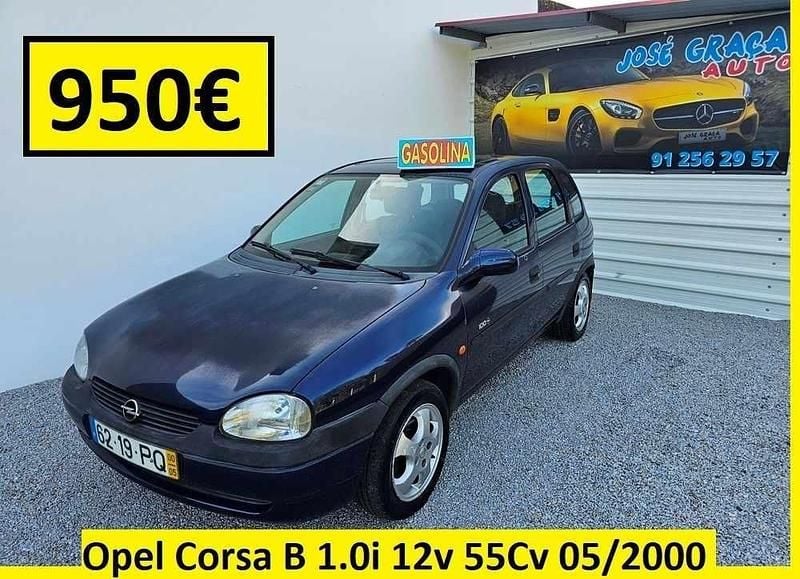 Azul Usado 2000 Opel Corsa | € 950 - Imagem 1/4