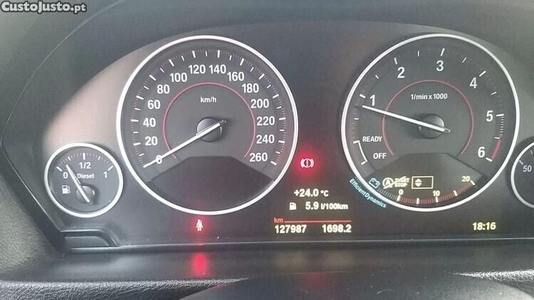 Preto Usado 2018 BMW 320 Sport Line Carrinha | € 23.600 (Bom preço) - Imagem 1/1
