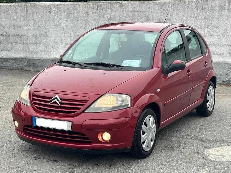 Vermelho Usado 2003 Citroën C3 Citadino | € 3.750 (Preço justo) - Imagem 1/4