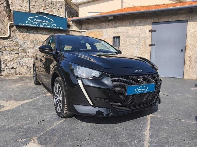 Preto Usado 2020 Peugeot e-208 Active Citadino | € 16.250 (Preço justo) - Imagem 1/4