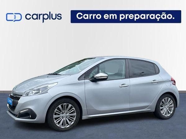 Cinzento Usado 2018 Peugeot 208 Style Citadino | € 11.300 (Preço justo) - Imagem 1/4