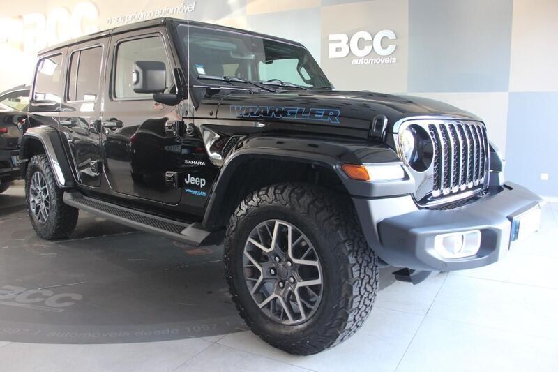 Preto Usado 2022 Jeep Wrangler Sahara SUV | € 65.990 (Preço elevado) - Imagem 1/4