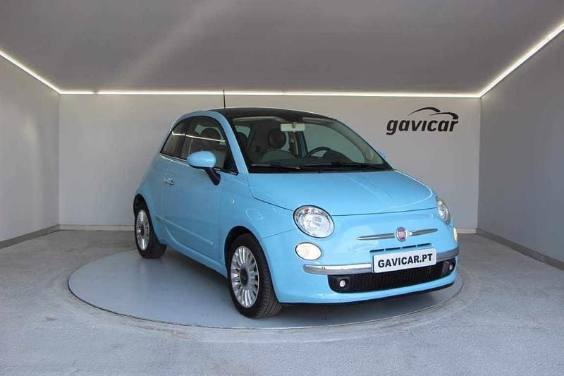 Azul Usado 2014 Fiat 500 Cabrios | € 9.450 (Preço justo) - Imagem 1/4