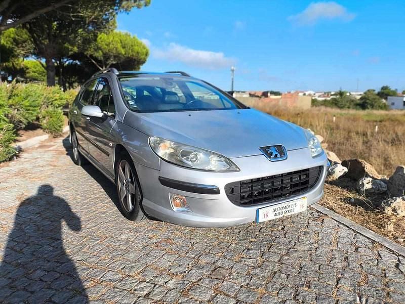 Cinzento Usado 2008 Peugeot 407 Carrinha | € 8.665 - Imagem 1/4