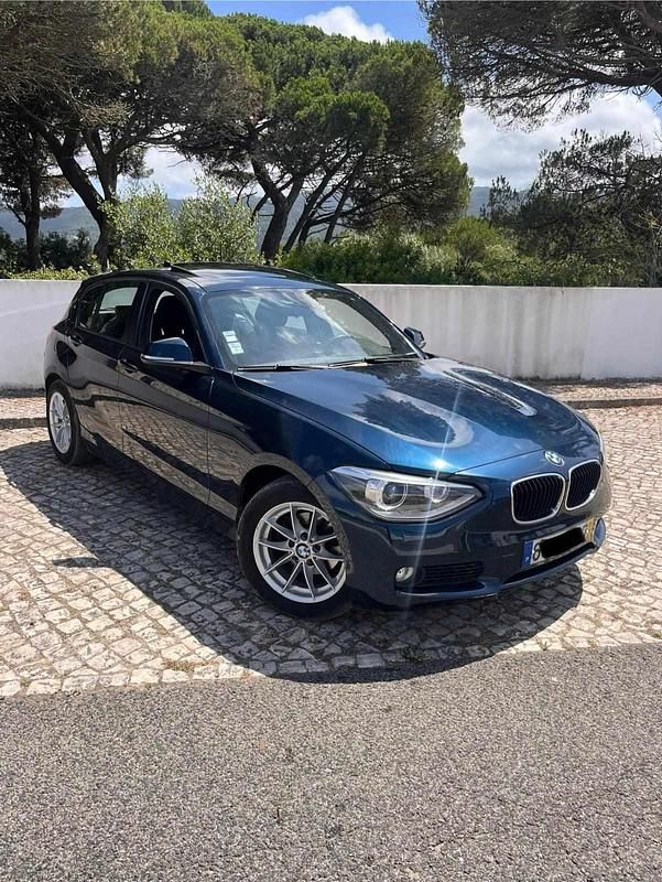 Azul Usado 2014 BMW 116 Citadino | € 12.000 (Preço justo) - Imagem 1/4