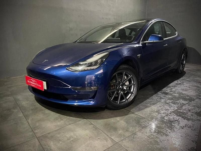 Usado Tesla Model 3 350 kW (476 HP) 2019 Azul Sedan