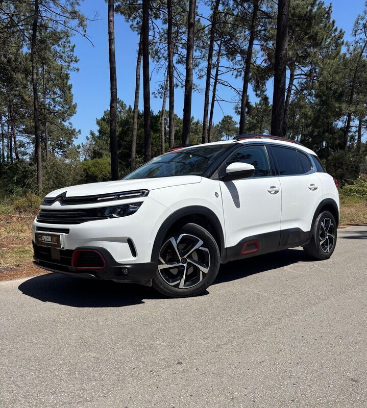 Branco Usado 2020 Citroën C5 PureTech | € 16.900 - Imagem 1/4