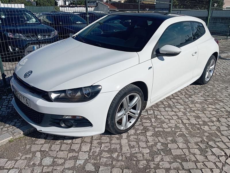 Branco Usado 2010 VW Scirocco R-line Coupé | € 12.900 (Preço justo) - Imagem 1/4