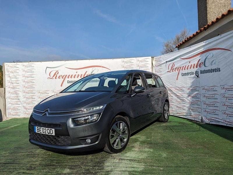 Usado Citroën Grand C4 Picasso Seduction 100 HP (73 kW) 2016 Cinzento Monovolume