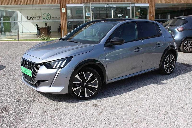 Usado Peugeot e-208 GT-line 100 kW (136 HP) 2022 Cinza Citadino