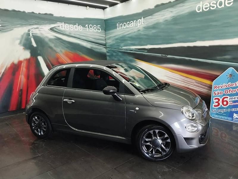 Usado Fiat 500C 70 HP (51 kW) 2021 Cinzento Cabrios