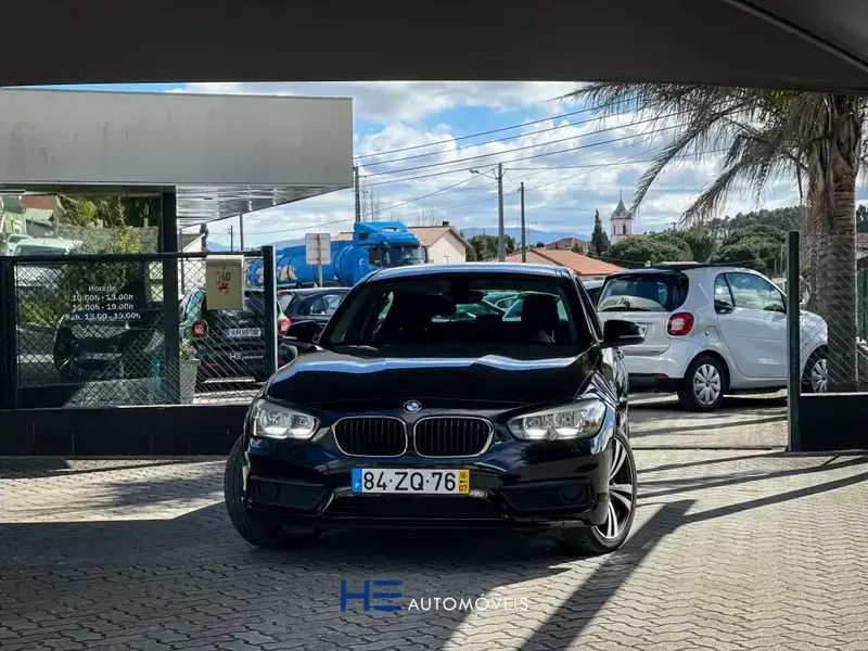 Preto Usado 2016 BMW 116 Efficient Dynamics Citadino | € 14.800 (Preço justo) - Imagem 1/4
