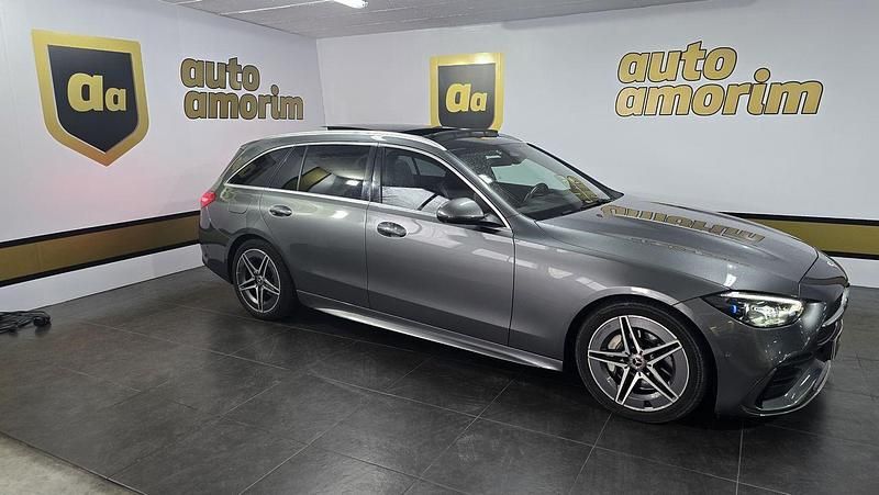 Usado Mercedes C300 AMG line 265 HP (194 kW) 2022 Cinza Carrinha