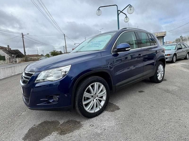 Azul Usado 2008 VW Tiguan Sportline SUV | € 10.250 (Caro) - Imagem 1/3