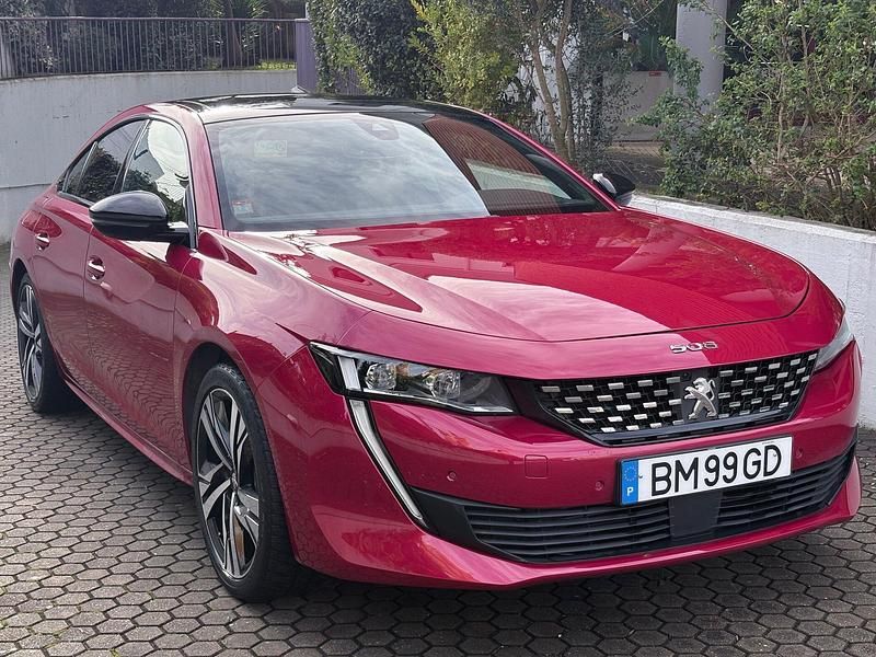 Usado Peugeot 508 GT 225 HP (165 kW) 2019 Vermelho Sedan