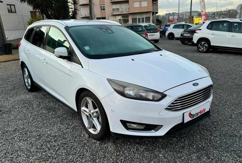 Branco Usado 2014 Ford Focus Titanium Carrinha | € 11.750 (Caro) - Imagem 1/4
